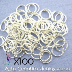 Lot de 100 anneaux simples...