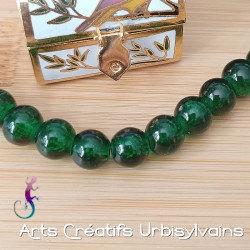 Lot de 30 perles rondes en...