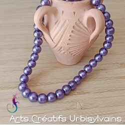 Lot de 30 perles rondes en...