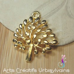 Pendentif arbre 28X24mm en...