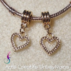 Lot de 2 bélières et...