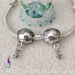 Lot de 2 bélières "Best...