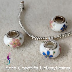 Lot de 3 perles en...