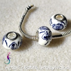 Lot de 3 perles en...