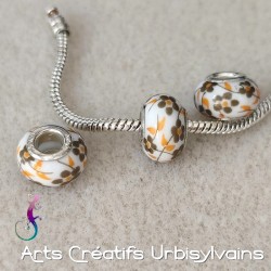 Lot de 3 perles en...