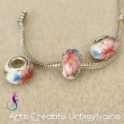 Lot de 3 perles en...