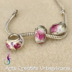 Lot de 3 perles en...