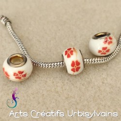 Lot de 3 perles en...