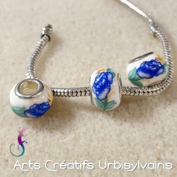 Lot de 3 perles en...