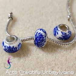 Lot de 3 perles en...