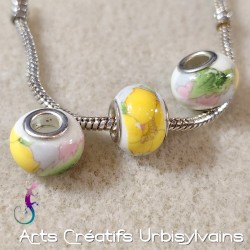 Lot de 3 perles en...