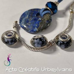 Lot de 3 perles en...