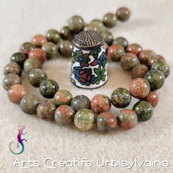 Lot de 10 perles rondes en...