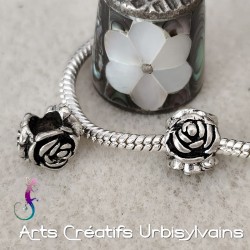 Lot de 2 perles fleur en...