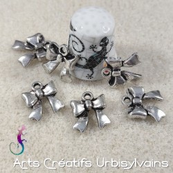 Lot de 6 breloques nœud en...