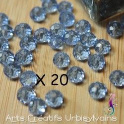 Lot de 20 perles rondes en...
