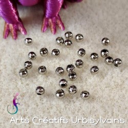 Lot de 100 perles rondes...