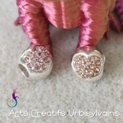 Perle en métal plaqué...