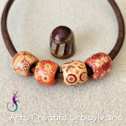 Lot de 10 grosses perles...